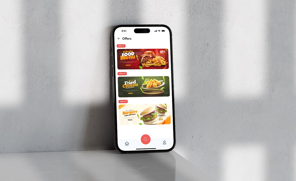 Restaurant Offers Screen Kit V 1.0 preview